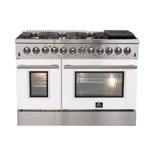 FORNO - Galiano 48″ Freestanding Dual Fuel Range