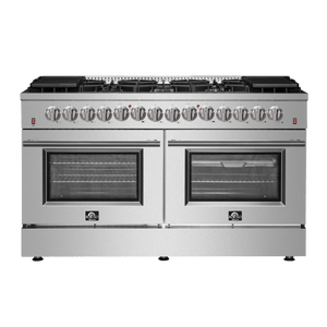 FORNO - Galiano 60″ Freestanding Dual Fuel Range