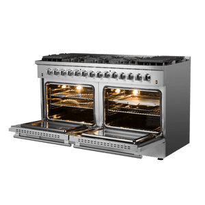 FORNO - Galiano 60″ Freestanding Dual Fuel Range