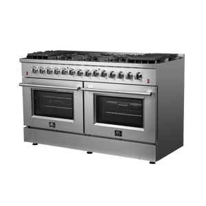 FORNO - Galiano 60″ Freestanding Dual Fuel Range