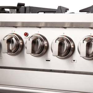 FORNO - Capriasca Titanium Professional 30" Freestanding Dual Fuel Range