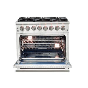 FORNO - Capriasca 36" Freestanding Dual Fuel Range