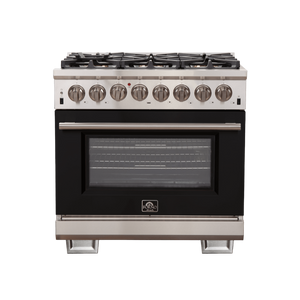 FORNO - Capriasca 36" Freestanding Dual Fuel Range