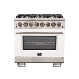 FORNO - Capriasca 36" Freestanding Dual Fuel Range