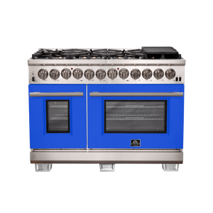 FORNO - Capriasca 48″ Freestanding Dual Fuel Range