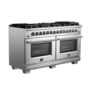 FORNO - Capriasca 60″ Freestanding Dual Fuel Range