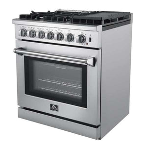 FORNO - Forno Lazio 30" Freestanding Dual Fuel Range