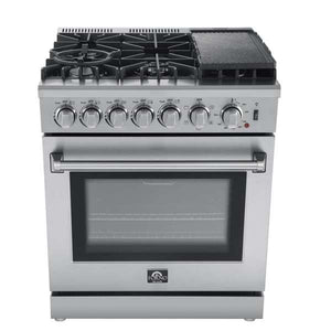 FORNO - Forno Lazio 30" Freestanding Dual Fuel Range