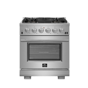 FORNO - Capriasca Titanium Professional 30" Freestanding Gas Range