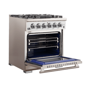 FORNO - Capriasca Titanium Professional 30" Freestanding Gas Range