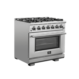 FORNO - Capriasca 36″ Freestanding Gas Range