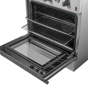 FORNO - Marco 30-inch Gas Range Stainless Steel, 4 Burners 37,000 BTU, 4.32 cu.ft. Convection Oven