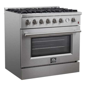 FORNO - Marco 36" Gas Range, 5.36 cu.ft. Convection Oven