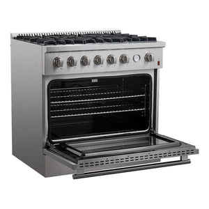 FORNO - Marco 36" Gas Range, 5.36 cu.ft. Convection Oven