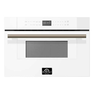 FORNO - Capoliveri Espresso White 30 Inch 1000 Watts Microwave Drawer 1.2 cu.ft.