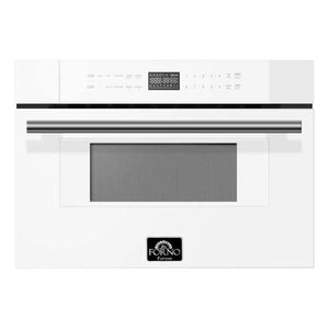 FORNO - Capoliveri Espresso White 30 Inch 1000 Watts Microwave Drawer 1.2 cu.ft.