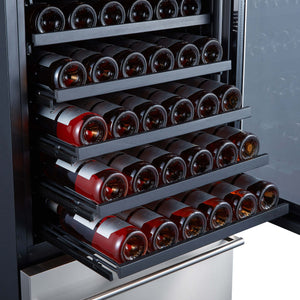 FORNO - Azienda – Duel Temperature Zone 24” Wine Cooler -108 Bottles