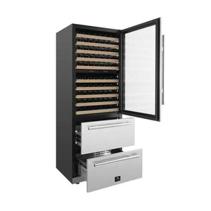 FORNO - Celano 30" Dual Zone Wine Cellar & Beverage Cooler, 21.3 cu.ft.