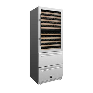 FORNO - Celano 30" Dual Zone Wine Cellar & Beverage Cooler, 21.3 cu.ft.