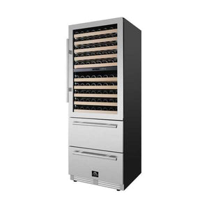 FORNO - Celano 30" Dual Zone Wine Cellar & Beverage Cooler, 21.3 cu.ft.