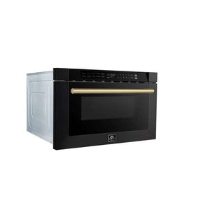 FORNO - Espresso Capoliveri 24" Microwave Drawer in Black