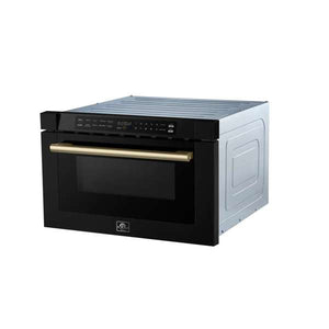 FORNO - Espresso Capoliveri 24" Microwave Drawer in Black