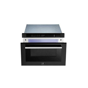 FORNO - Espresso Capoliveri 24" Microwave Drawer in Black