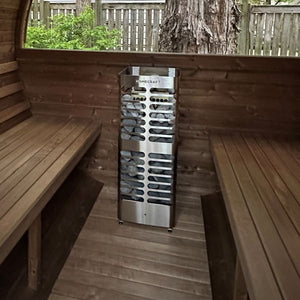 Canadian Timber - Georgian Cabin Sauna with Changeroom