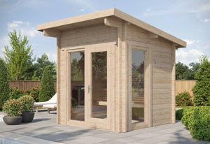 SaunaLife - Model G4 Outdoor Home Sauna Kit