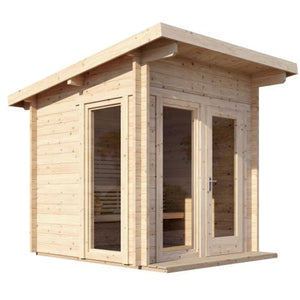 SaunaLife - Model G4 Outdoor Home Sauna Kit