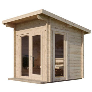 SaunaLife - Model G4 Outdoor Home Sauna Kit