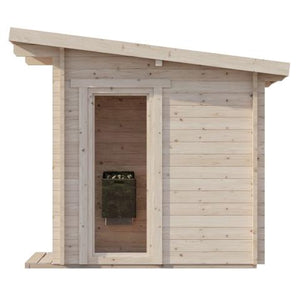 SaunaLife - Model G4 Outdoor Home Sauna Kit