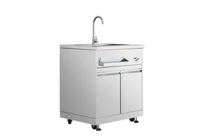 ThorKitchen - Outdoor Kitchen Sink Cabinet in Stainless Steel