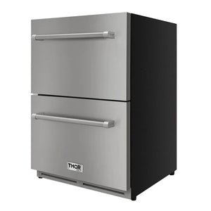 ThorKitchen - 24 Inch Indoor Refrigerator Drawer in Stainless Steel