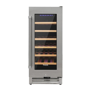 ThorKitchen - 15 Inch Single Zone Wine Cooler, 33 Wine Bottle Capacity