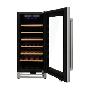 ThorKitchen - 15 Inch Single Zone Wine Cooler, 33 Wine Bottle Capacity