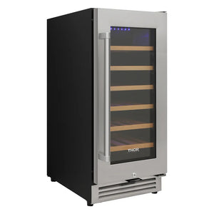 ThorKitchen - 15 Inch Single Zone Wine Cooler, 33 Wine Bottle Capacity