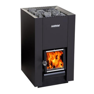 Harvia - Linear Series, 17.9kW, Wood Sauna Stove