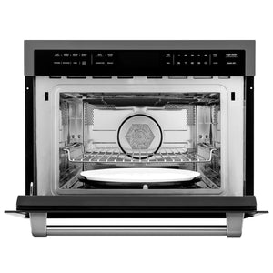 ZLINE 24" 1.6 cu ft. Built-in Convection Microwave Oven in Stainless Steel with Speed and Sensor Cooking