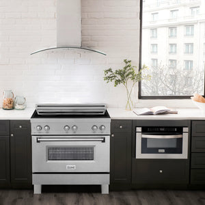 ZLINE 36" 4.6 cu. ft. Induction Range with a 4 Element Stove and Electric Oven (RAINDS-36)