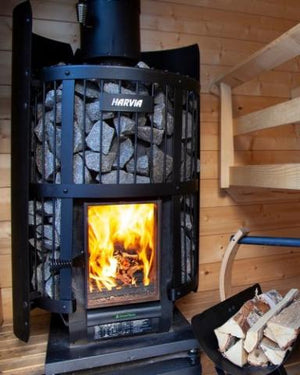 Harvia - GreenFlame Series 15.9kW Wood Sauna Stove