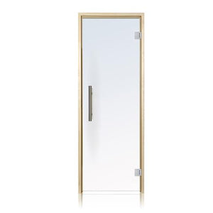 Prosaunas - Clear Glass Sauna Door 24x81