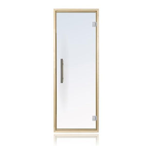 Prosaunas - Clear Glass Sauna Door 24x73