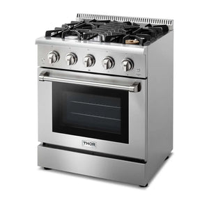 ThorKitchen - 30 Inch Professional Gas Range in Stainless Steel