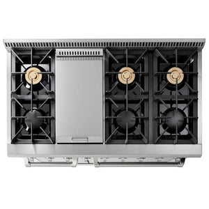 ThorKitchen - 48 Inch 6 Burner Professional Gas Range