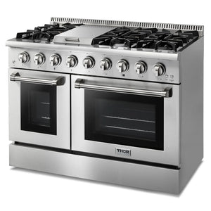 ThorKitchen - 48 Inch 6 Burner Professional Gas Range