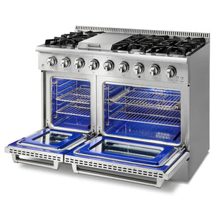 ThorKitchen - 48 Inch 6 Burner Professional Gas Range