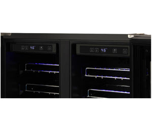 ThorKitchen - 42 Bottle Dual Zone Built-in Wine Cooler