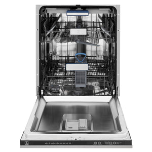 ZLINE 24" Tallac Series 3rd Rack Tall Tub Dishwasher in DuraSnow with Stainless Steel Tub, 51dBa (DWV-SN-24)