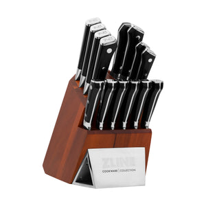 ZLINE - 15-Piece Professional German Steel Kitchen Knife Block Set